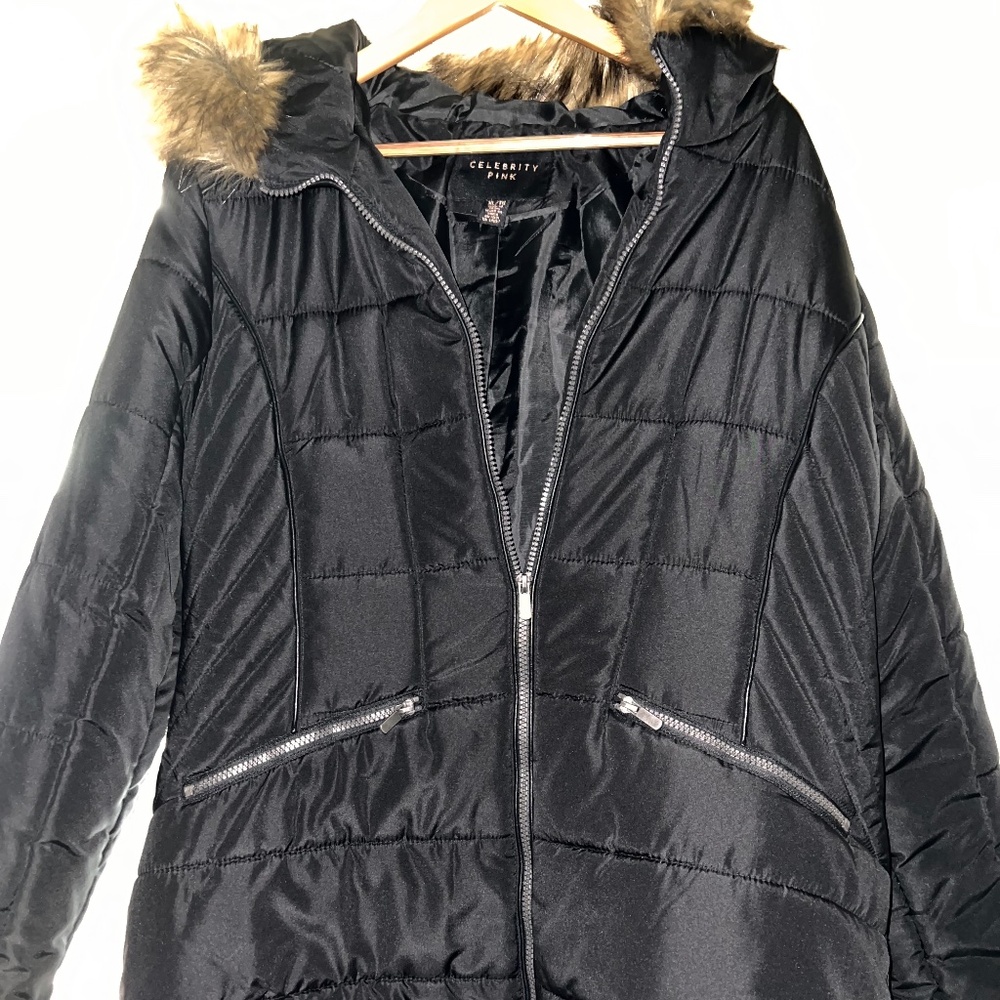 Celebrity Pink Down Puffer